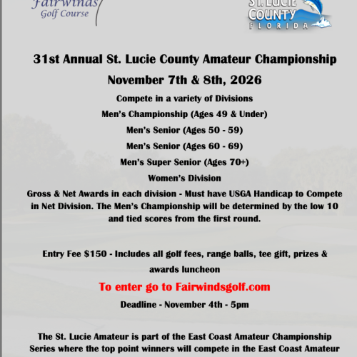 31st Annual St. Lucie County Amateur